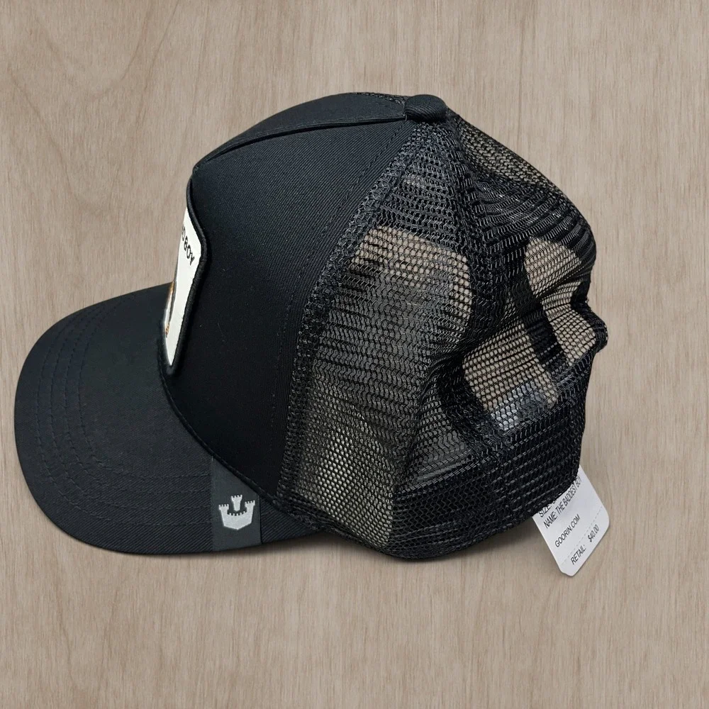 Goorin Bros The Farm Bad Boy Rottweiler Trucker Hat Black Snapback 101-0683-YA